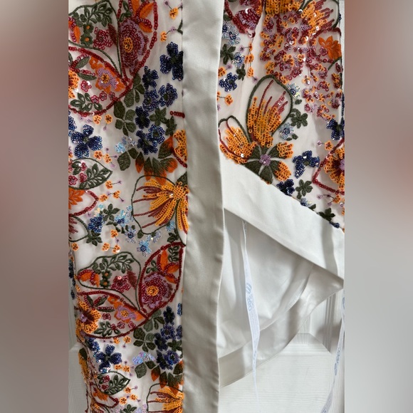 RENGIN Asymmetrical Floral Print Dress - Picture 4 of 12